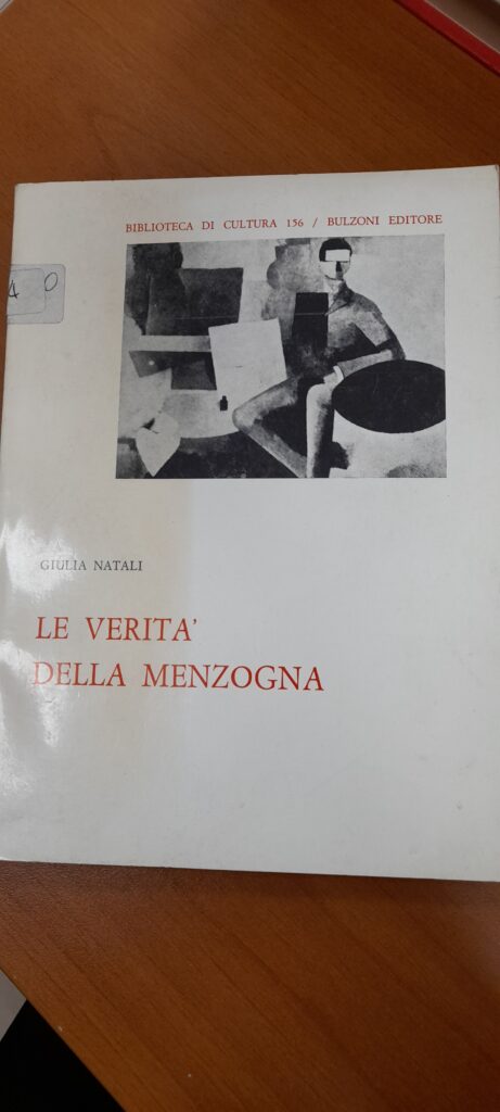 Le veritÃ  della menzogna