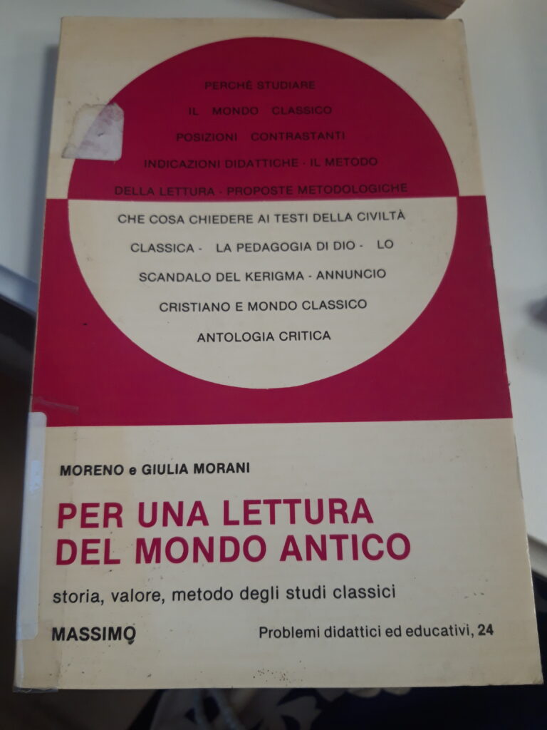 Per una lettura del mondo antico