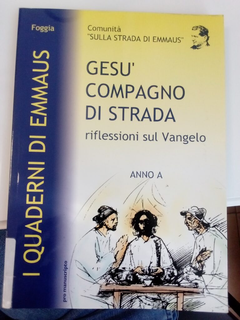Gesù compagno di strada ANNO  A