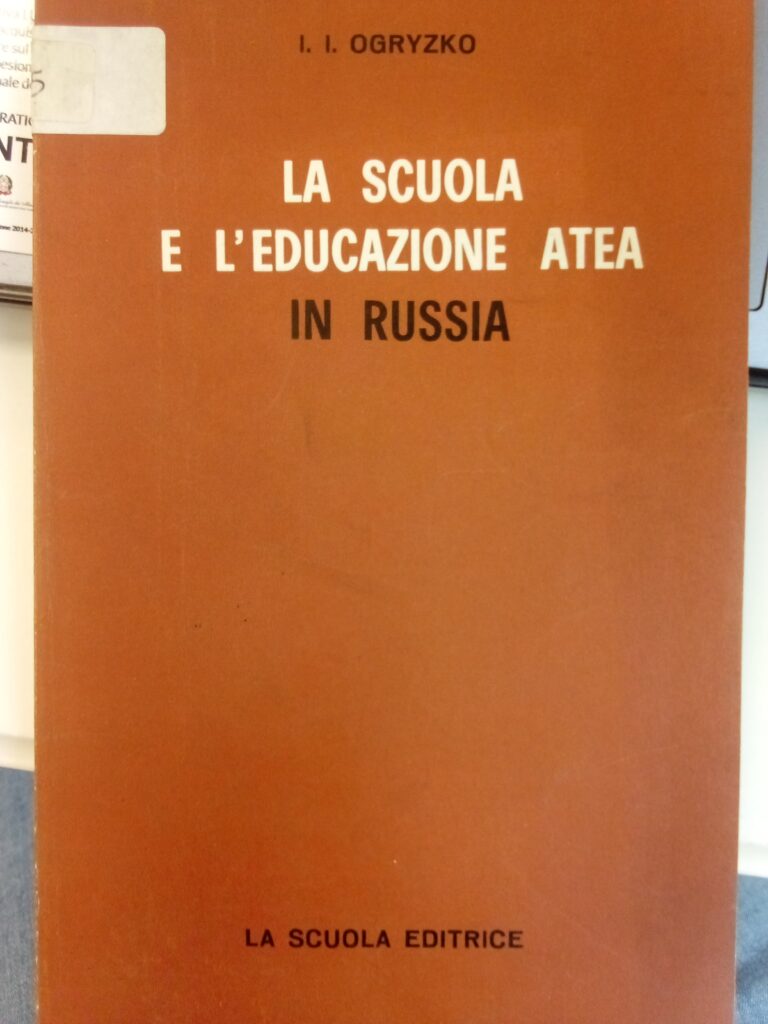 La scuola e l’educazione atea