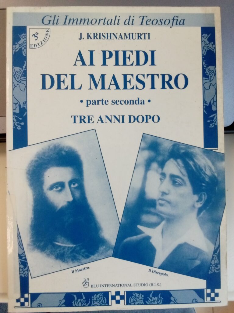 Ai piedi del maestro