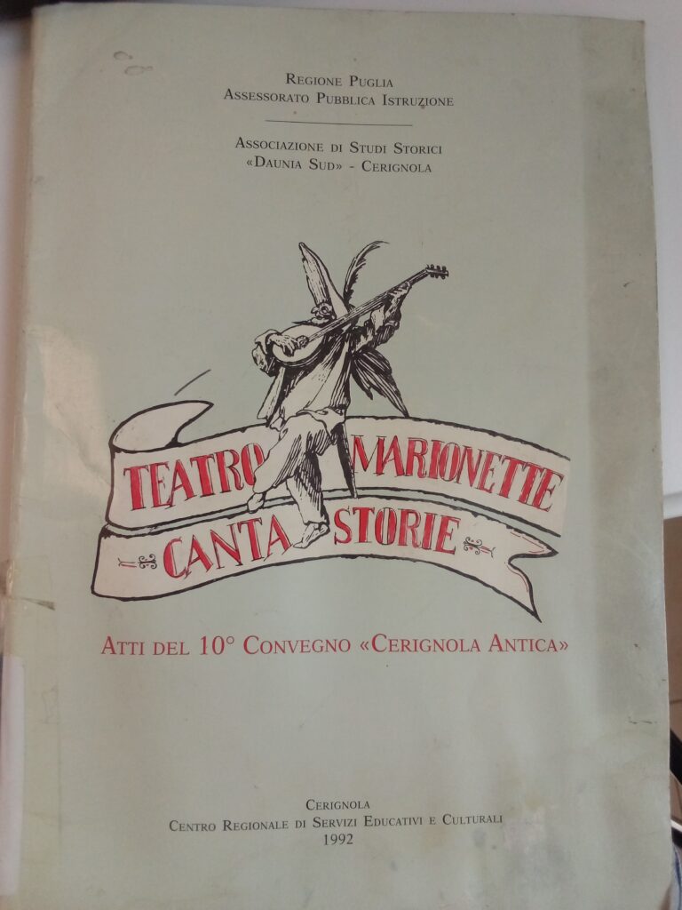TEATRO MARIONETTE CANTASTORIE