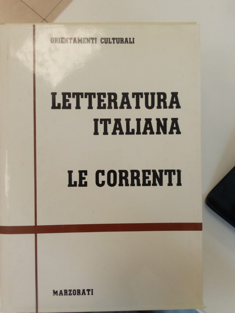 LETTERATURA ITALIANA
