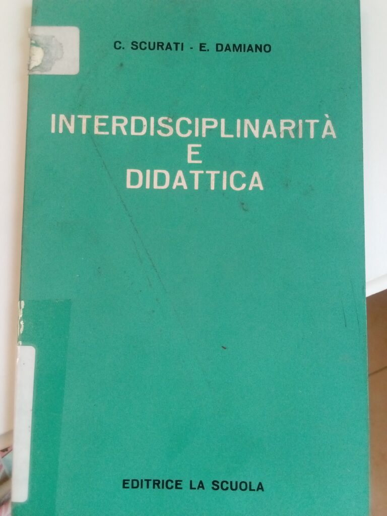 INTERDISCIPLINARITA’ E DIDATTICA