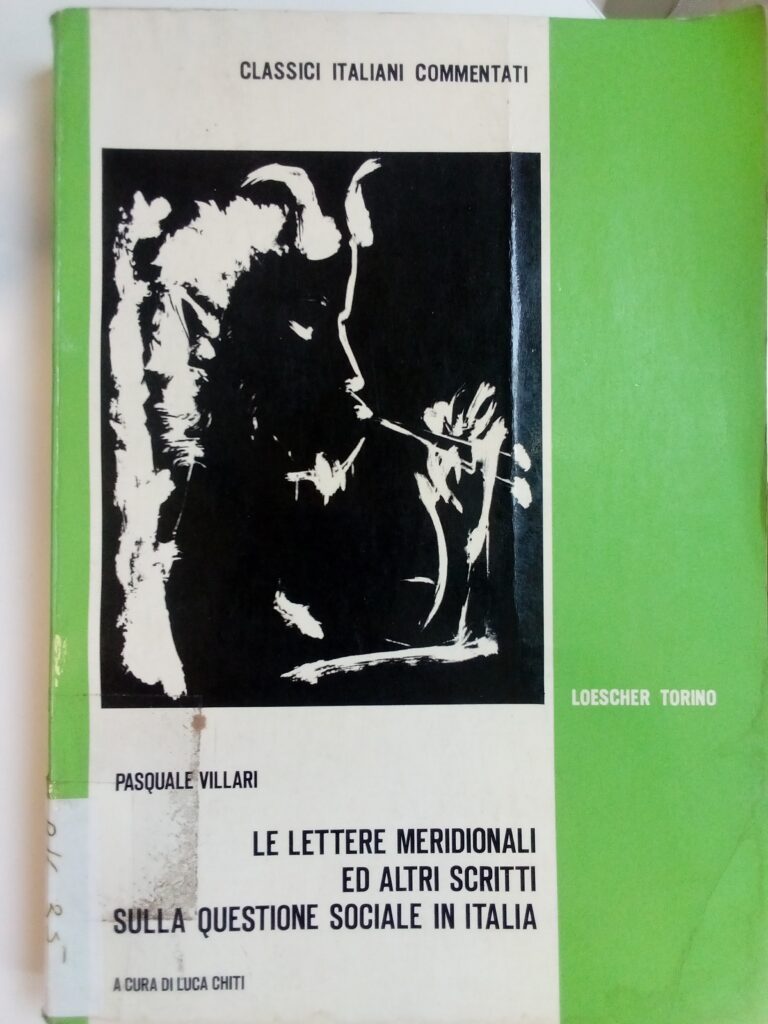 LE LETTERE MERIDIONALI ED ALTRI SCRITTI SULLA QUESTIONE SOCIALE IN ITALIA