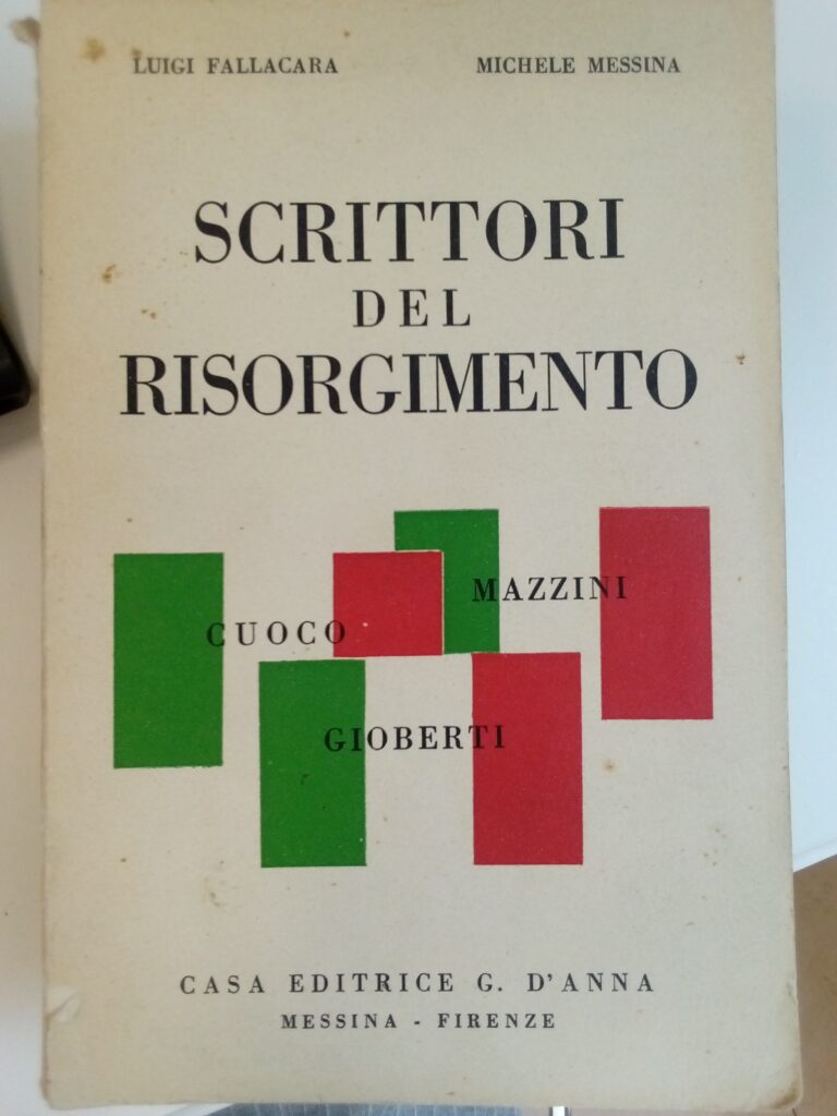 Scrittori  del risorgimento