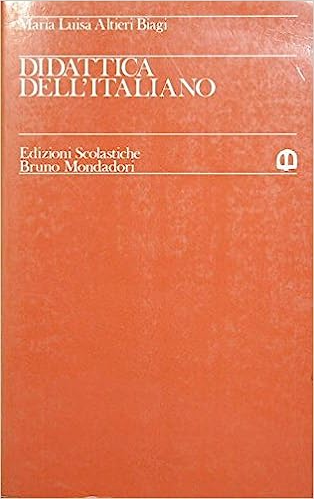DIDADITTICA DELL’ITALIANO